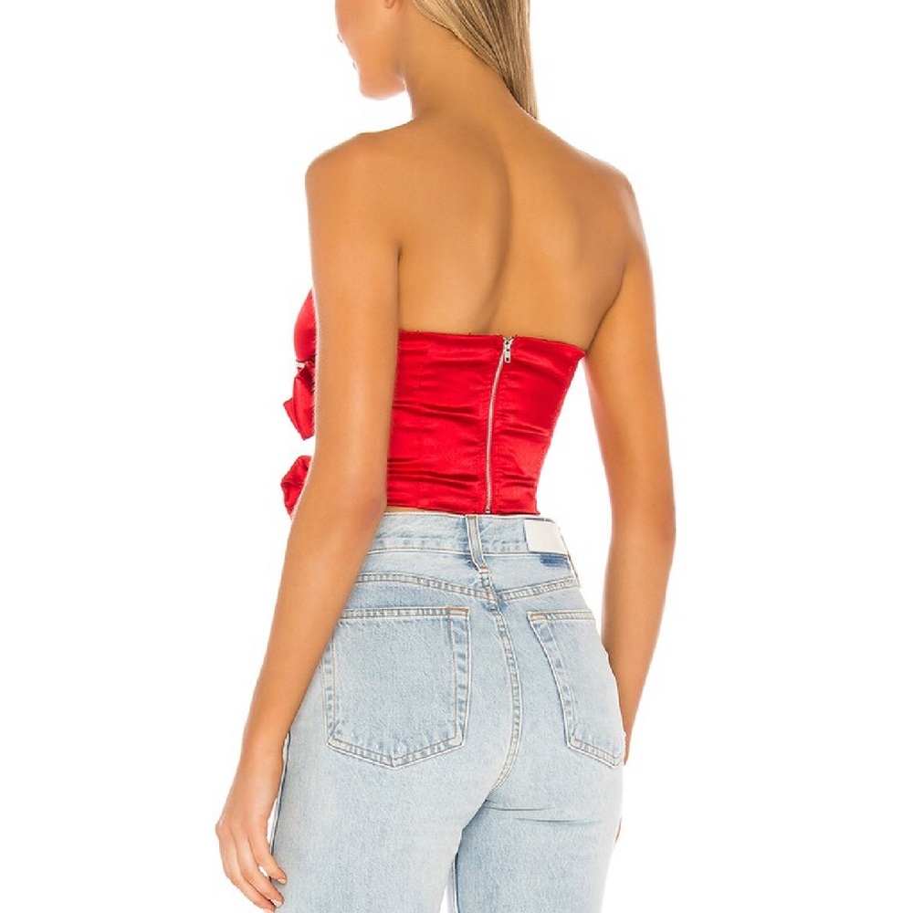 NWT Superdown revolve trixie strapless bustier top 💎 - Picture 3 of 7